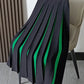 Pleated Duotone Skirt